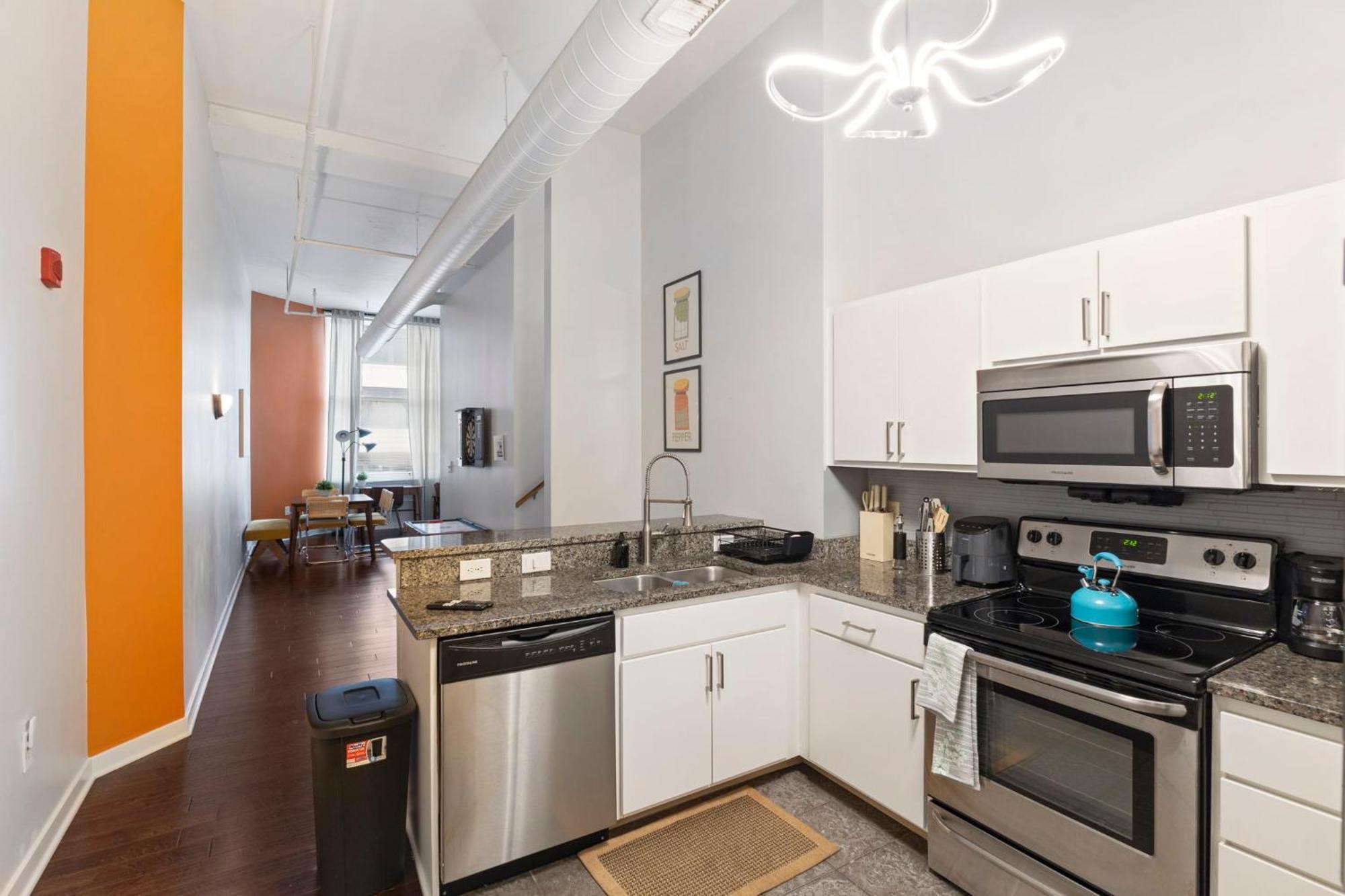 Indy City Loft - Convention Center - Sleeps 7 - Stadium Access Indianápolis Exterior foto